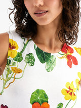 NASTURTIUM PRINTED TANK